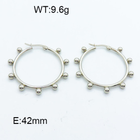 SS Hoop Earring 3E2003983baka-423