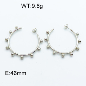 SS Hoop Earring 3E2003984baka-423