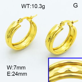 SS Hoop Earring 3E2003986ablb-423