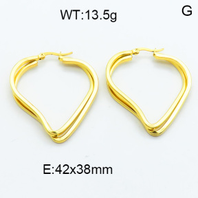 SS Hoop Earring 3E2004045ablb-423