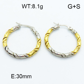 SS Hoop Earring 3E2004056ablb-423