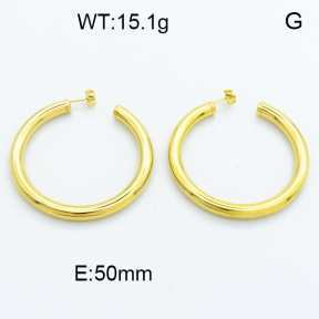 SS Hoop Earring 3E2004061vbmb-423