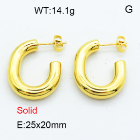 SS Hoop Earring 3E2004065aakl-423