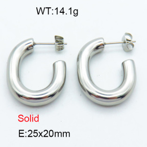 SS Hoop Earring 3E2004066baka-423