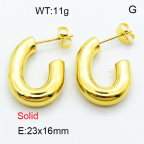 SS Hoop Earring 3E2004067aakl-423