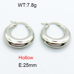 SS Hoop Earring 3E2004076bbov-423