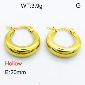 SS Hoop Earring 3E2004077vbpb-423