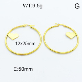 SS Hoop Earring 3E2004085ablb-423