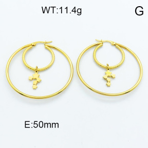 SS Hoop Earring 3E2004087ablb-423