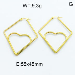 SS Hoop Earring 3E2004094aajl-423