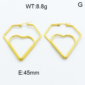 SS Hoop Earring 3E2004095aajl-423