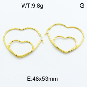 SS Hoop Earring 3E2004098aajl-423