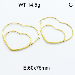 SS Hoop Earring 3E2004099aajl-423