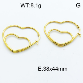 SS Hoop Earring 3E2004100aajl-423