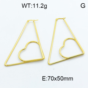 SS Hoop Earring 3E2004101aajl-423