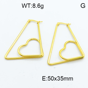 SS Hoop Earring 3E2004102aajl-423