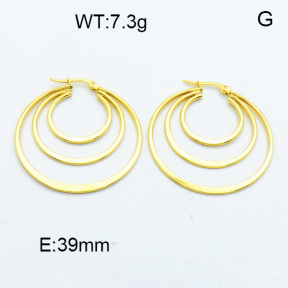 SS Hoop Earring 3E2004105ablb-423