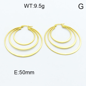 SS Hoop Earring 3E2004106ablb-423