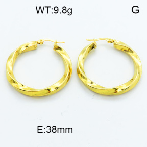 SS Hoop Earring 3E2004108vbmb-423