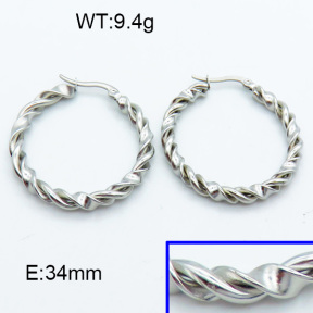 SS Hoop Earring 3E2004118vbll-423