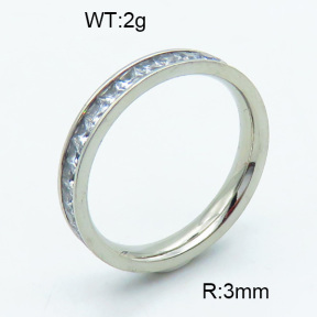 SS Crystal Stone Rings 3R4000911aajl-328