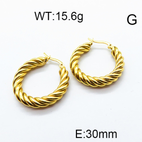 SS Hoop Earring 6E2005552vbmb-317