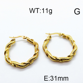 SS Hoop Earring 6E2005556vbmb-317