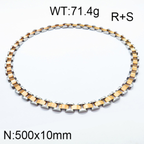 SS Rose Gold-plated Necklaces 6N2003120akoa-317