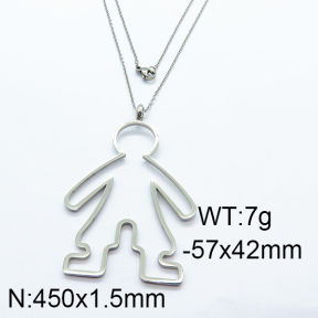 SS Steel Necklaces 6N2003126vbmb-317