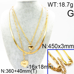 SS Gold-Plated Necklaces 6N2003132aivb-354