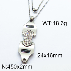 SS Stone Necklaces 6N4003415bbov-317