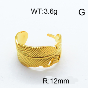 SS Gold-Plated Rings 6R2001076vbpb-317