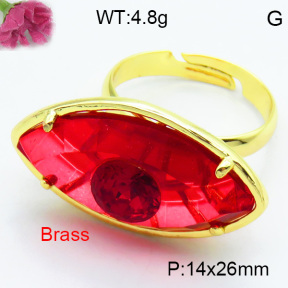 Fashion Brass Ring F3R400612vbmb-G030