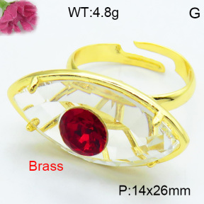 Fashion Brass Ring F3R400616vbmb-G030