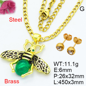 Fashion Brass Set F3S007722vbmb-G030