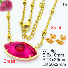 Fashion Brass Set F3S007732ablb-G030