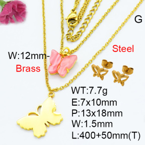 Fashion Brass Set F3S007763aahl-G030