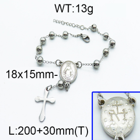 SS Beads Bracelets 5B2000163vbnl-642