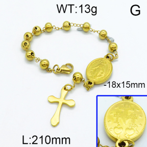SS Beads Bracelets 5B2000175abol-642