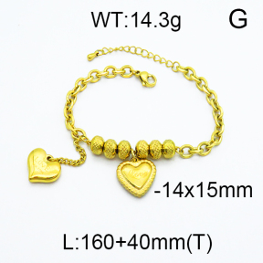 SS Beads Bracelets 5B2000178bhia-669