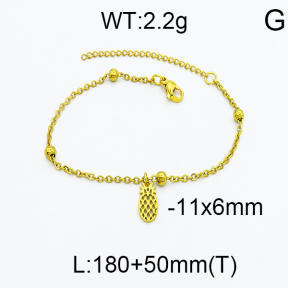 SS Gold-Plated Bracelets 5B2000180baka-368