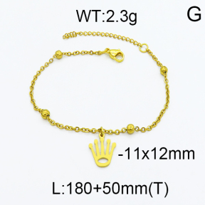 SS Gold-Plated Bracelets 5B2000183baka-368