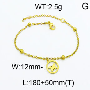 SS Gold-Plated Bracelets 5B2000187baka-368