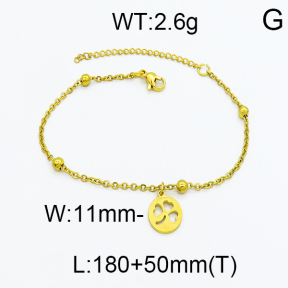 SS Gold-Plated Bracelets 5B2000188baka-368