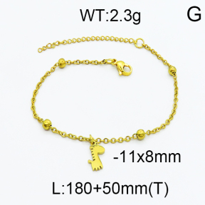 SS Gold-Plated Bracelets 5B2000193baka-368