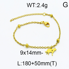SS Gold-Plated Bracelets 5B2000196baka-368