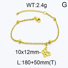 SS Gold-Plated Bracelets 5B2000198baka-368