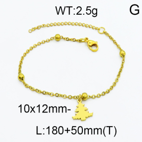 SS Gold-Plated Bracelets 5B2000202baka-368