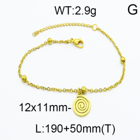SS Gold-Plated Bracelets 5B2000206baka-368