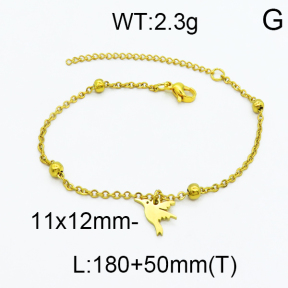 SS Gold-Plated Bracelets 5B2000207baka-368